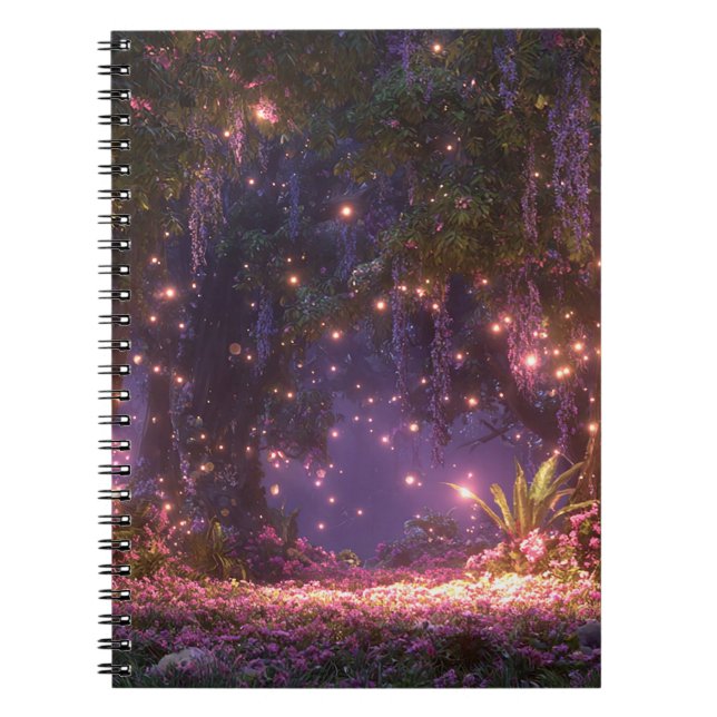 Carnet Forêt Enchantée Magique (Devant)