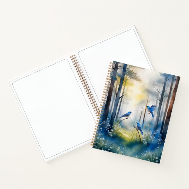 Carnet Forêt Scénique de Merlesbleus des Bois (Intérieur)