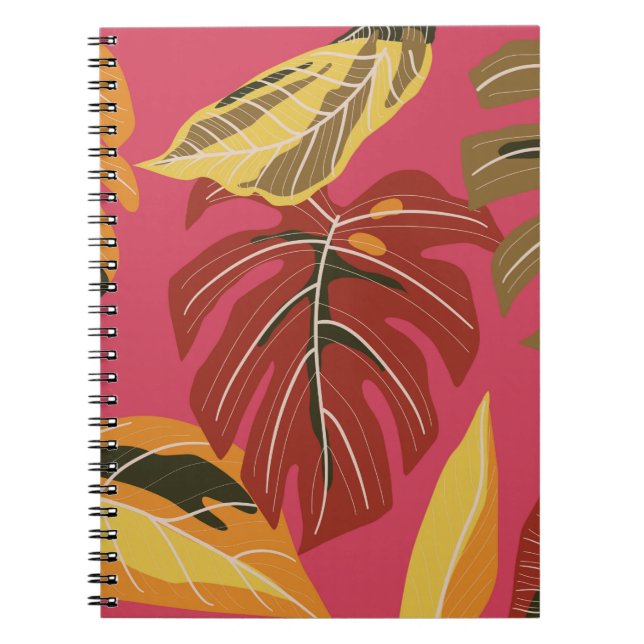 Carnet Forêt tropicale. Application d'illustration de la  (Devant)