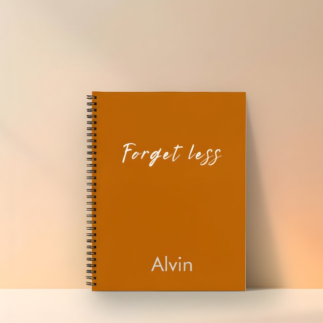Carnet Forget Less – Notebook Quotes (Créateur téléchargé)