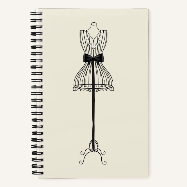 Carnet Forme de robe (Recto)