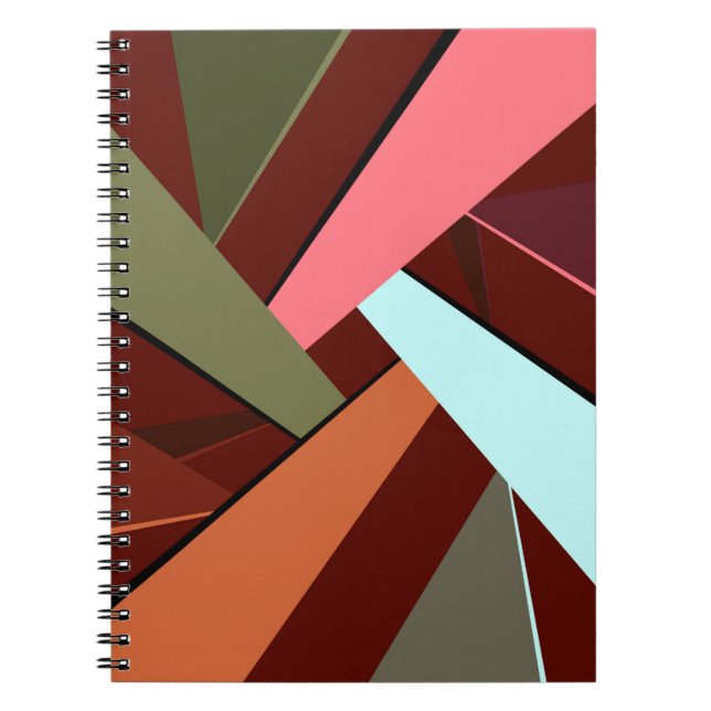 Carnet Forme géométrique Abstraite 7 (Devant)