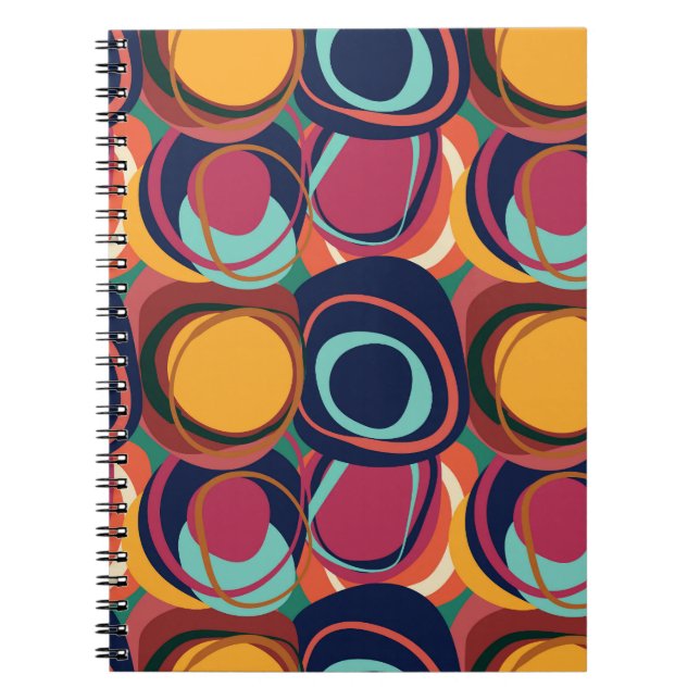 Carnet Forme Naturelle Sans Seamless : Beauté Abstraite C (Devant)