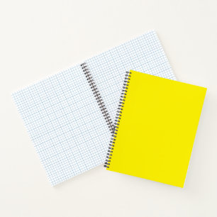 Carnet Formes abstraites jaunes et orange se chevauchent