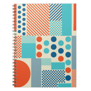 Carnet Formes géométriques, Motif d'art moderne.