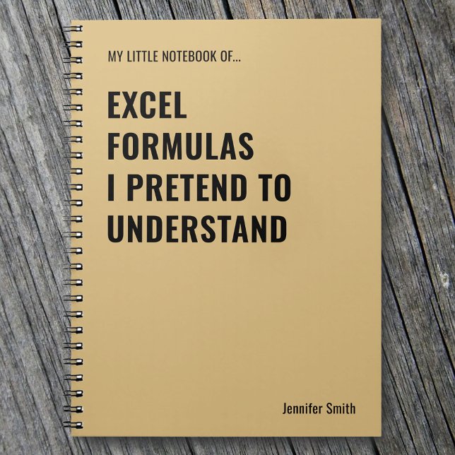Carnet Formules Excel que je prétends comprendre (Créateur téléchargé)