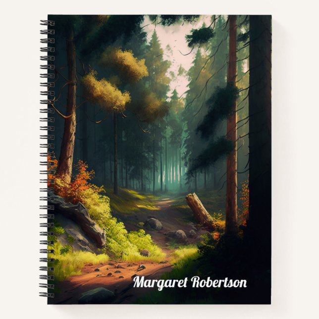 Carnet Forrest Landscape (Devant)