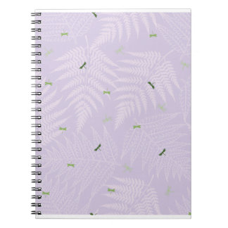 Carnet Fougères et libellules