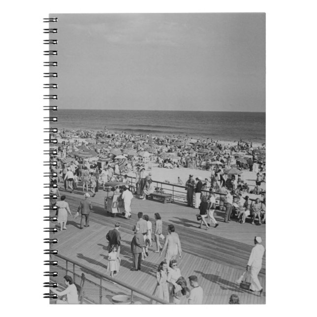 Carnet Foule sur la plage (Devant)