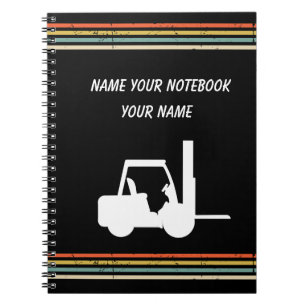 Carnet Fourchette personnalisée vintage