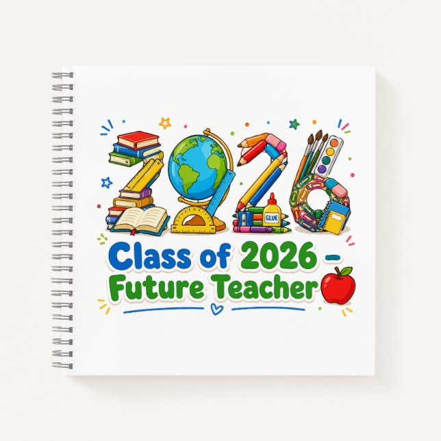 Carnet Fournitures scolaires pour futur enseignant de la  (Devant)