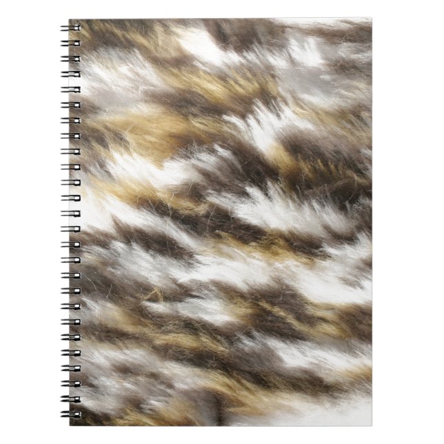 Carnet fourrure de léopard (Devant)