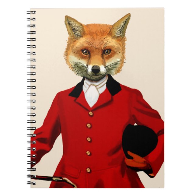 Carnet Fox Hunter 2 Portrait 2 (Devant)
