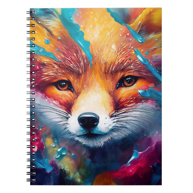 Carnet Fox Red fox Animal Discovery Adventure Nature (Devant)