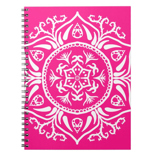 Carnet Foxglove Mandala (Devant)