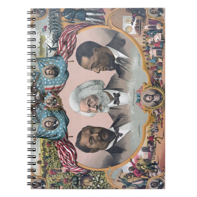 Carnet Fr3d3rick Bailey Douglass avec Black Abolitionnist (Devant)