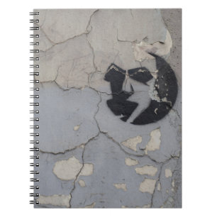 Carnet Fragment de pierre noir et blanc