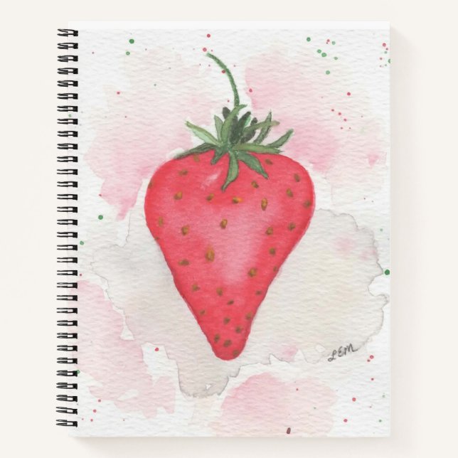 Carnet Fraise (Devant)