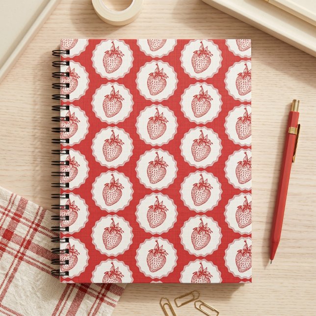 Carnet Fraise (Créateur téléchargé)