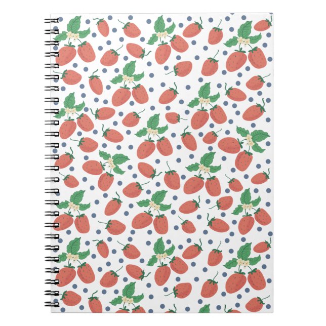 Carnet Fraises (Devant)