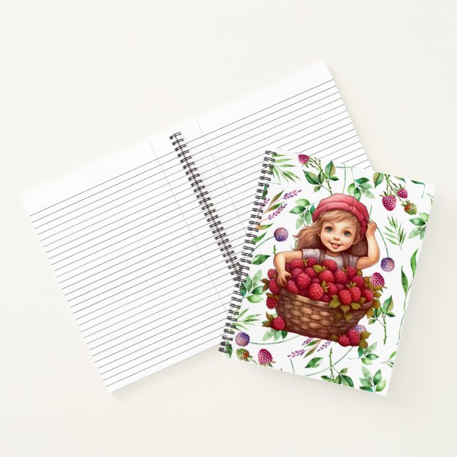 Carnet Framboise de jardin (Intérieur)