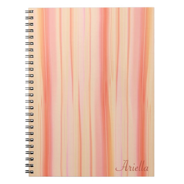 Carnet Framboise orange (Devant)