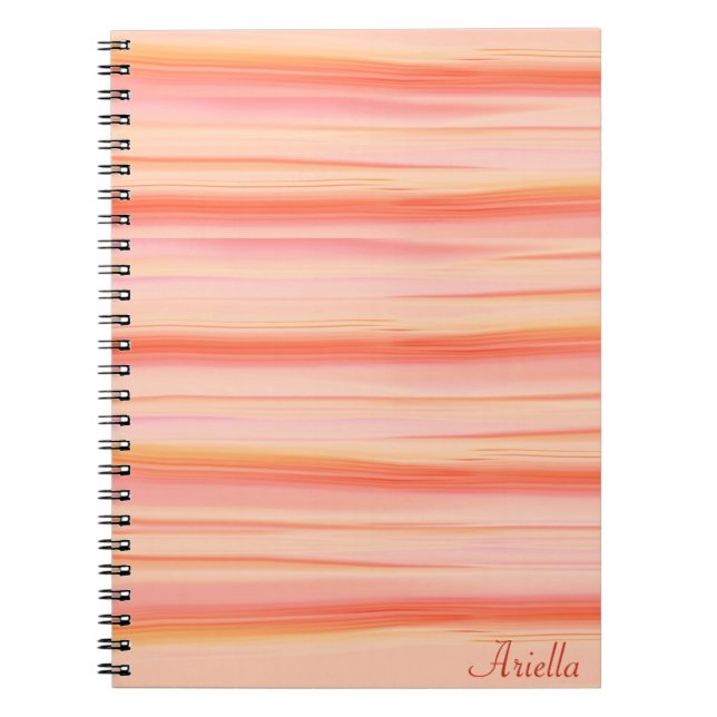 Carnet Framboise orange (horizontal) (Devant)