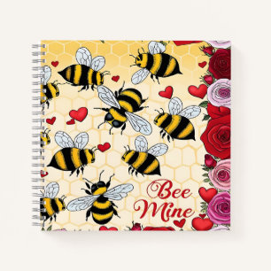 Carnet Frame d'amour Floral de la mine d'abeilles
