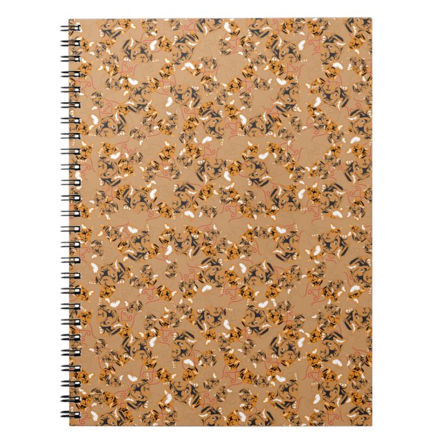 Carnet français Bulldog (Devant)