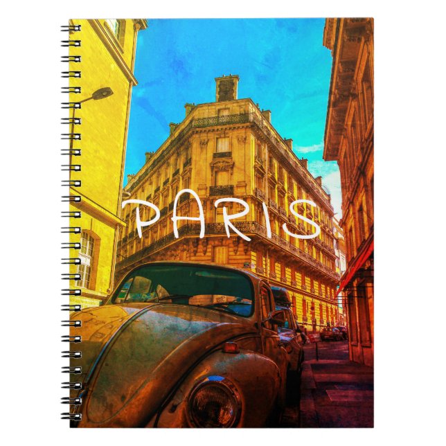 Carnet France Architecture Vieux Paris (Devant)
