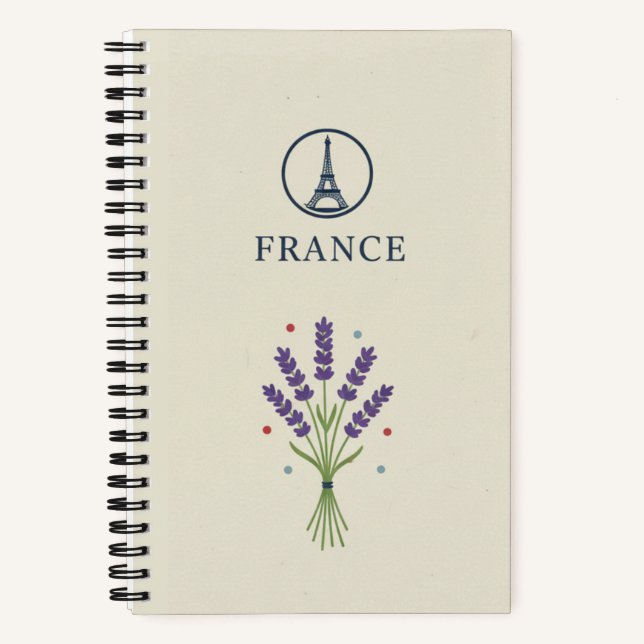 Carnet France Heritage & Provence Lavender Photo Archive  (Recto)