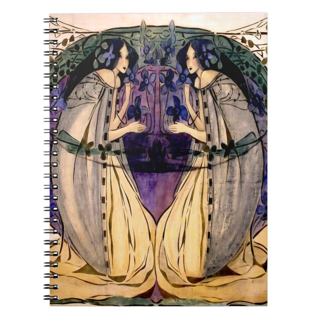 Carnet Frances MacDonald - Printemps (Devant)