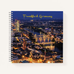 Carnet Francfort, Allemagne à Twilight