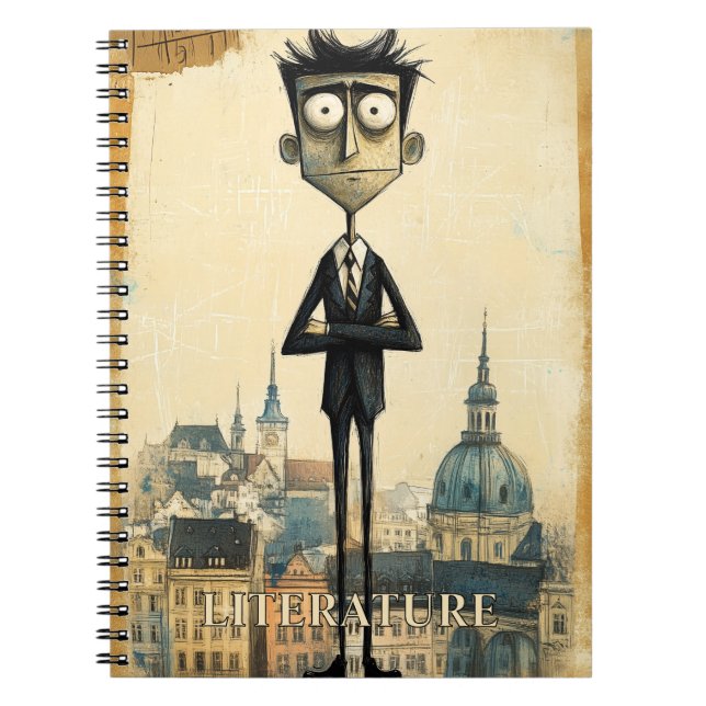 Carnet Franz Kafka Prague République tchèque (Devant)