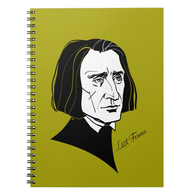 Carnet Franz Liszt (Devant)