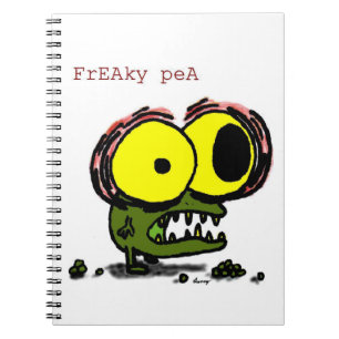 Carnet Freaky Pea Notebook