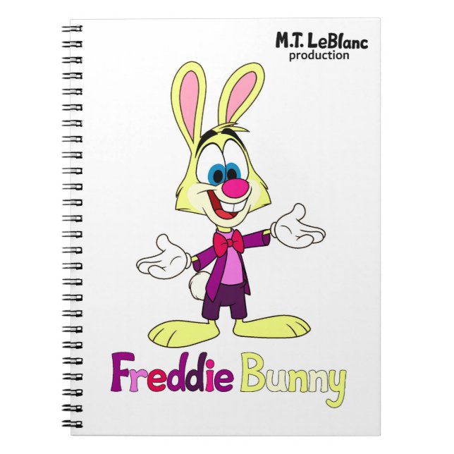 Carnet Freddie Bunny  (Devant)