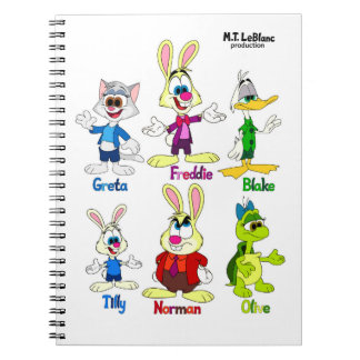 Carnet Freddie Bunny & Friends