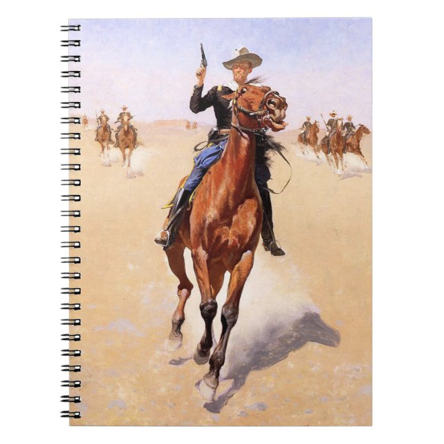Carnet Frederic Remington Le Cavalier (Devant)