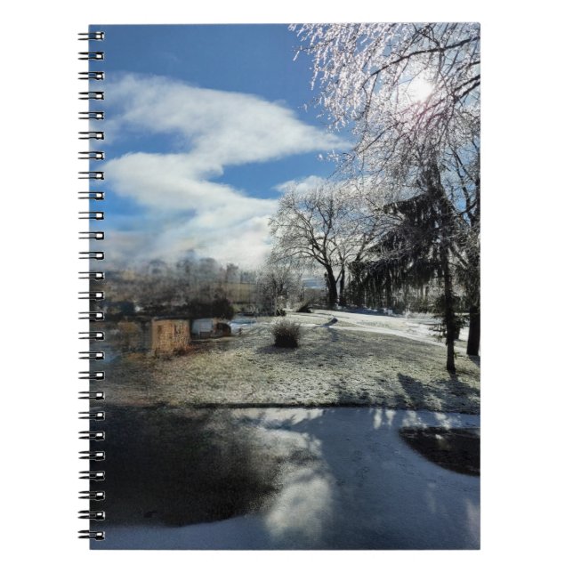 Carnet Freezing Rain Scenery Note Book (Devant)