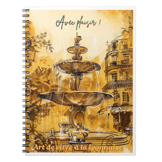 Carnet French art of living Lyon  (Devant)