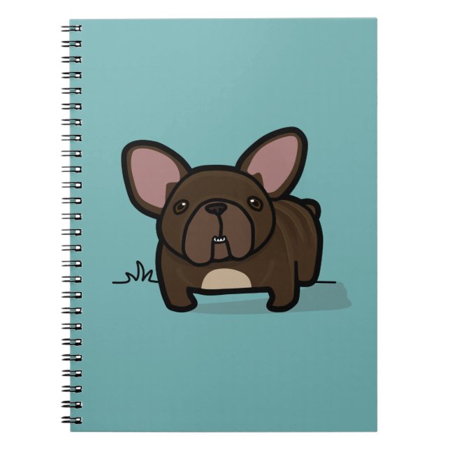 Carnet Frenchie Brindle (Devant)