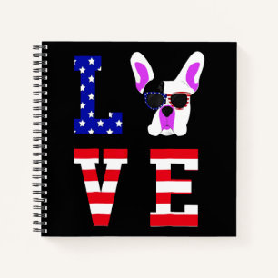 Carnet Frenchie Gift Cool mignon Amour Français Bulldog