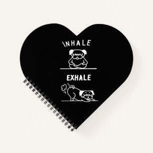 Carnet Frenchie Gift Inhale Exhale French Bulldog