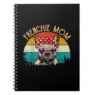 Carnet Frenchie maman Poison Vintage Retro Style