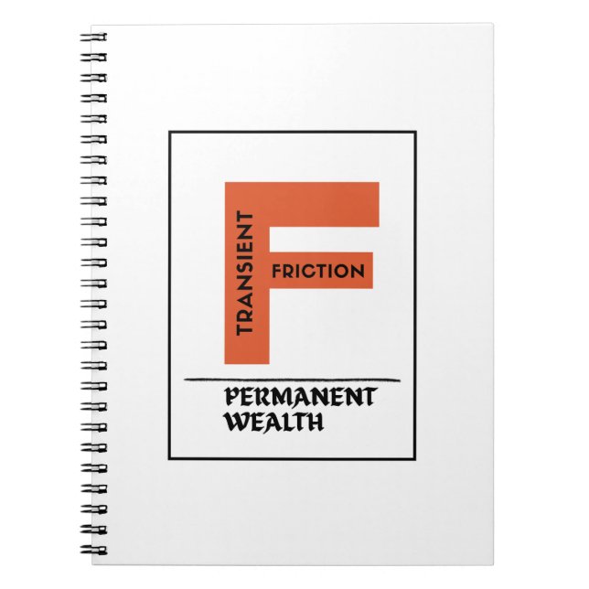 Carnet Friction Transitoire, Richesse Permanente — Invest (Devant)