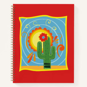 Carnet Frida Kahlo Cactus Graphic