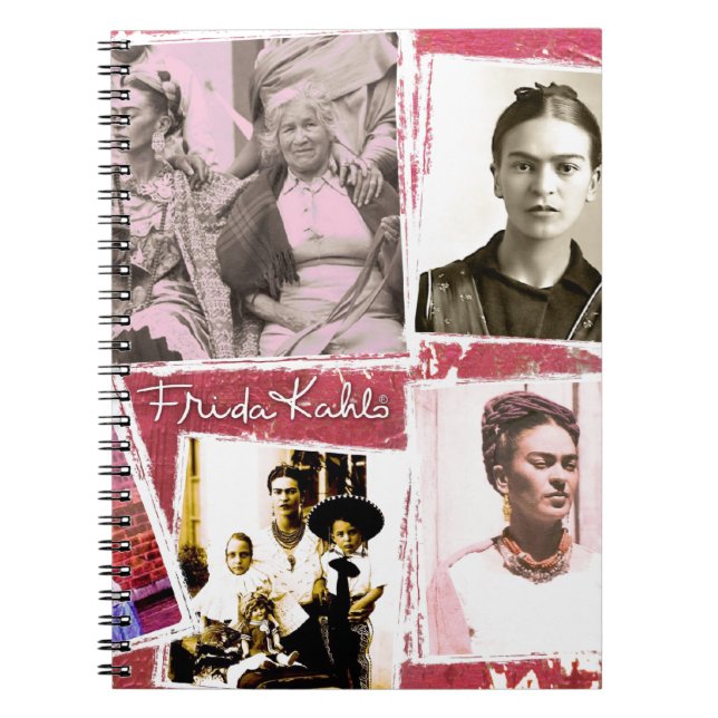 Carnet Frida Kahlo Photo Montage (Devant)