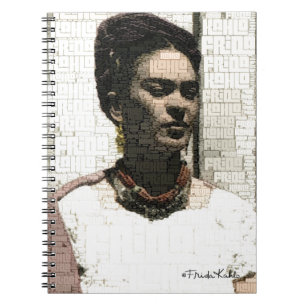 Carnet Frida Kahlo Portrait textile