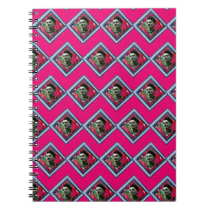 Carnet Frida Kahlo Retro Denim Diamond